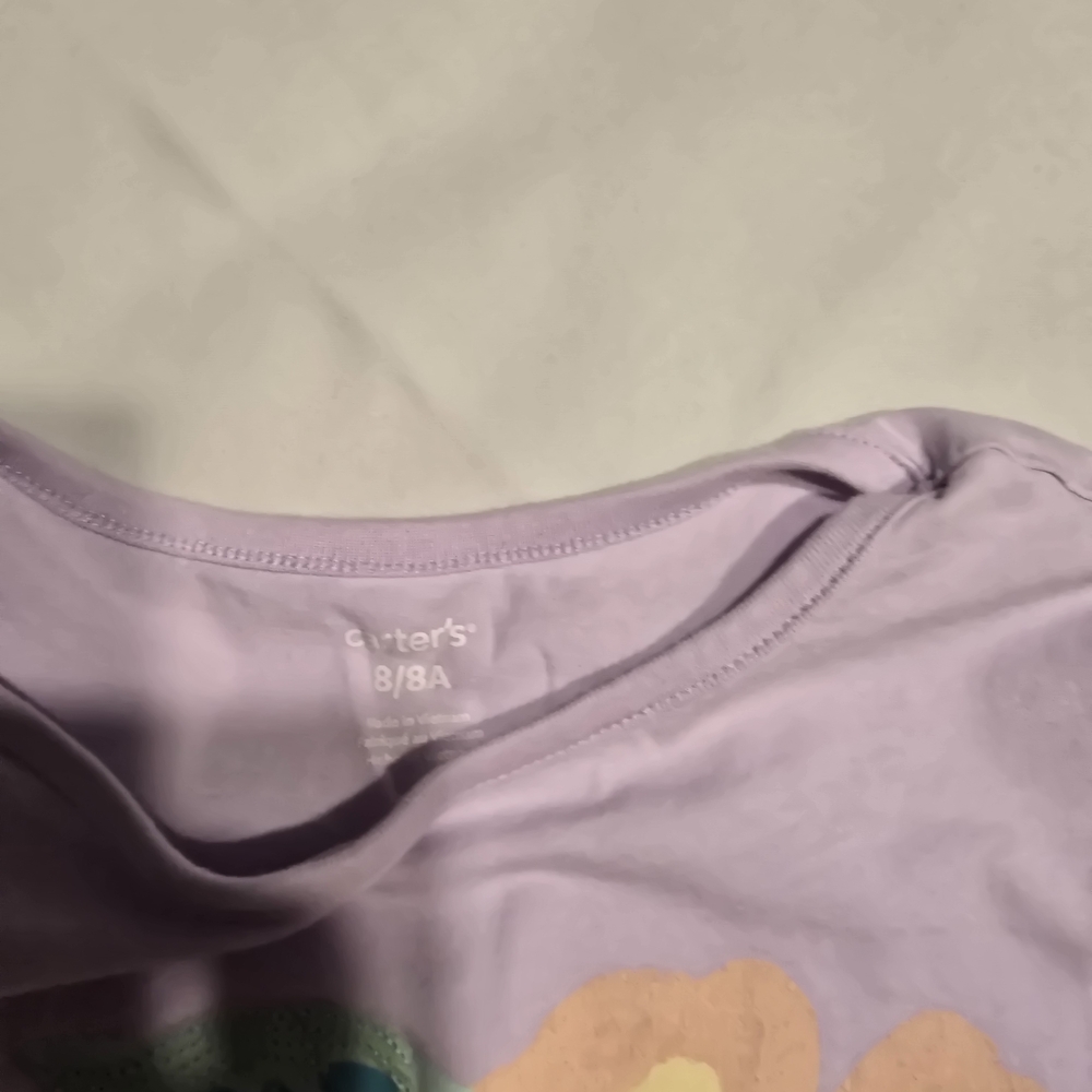 Carter's Vibrant Purple and Pink Short Sleeve Tees - Picture 10 of 16